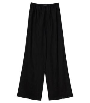 NEW DÔEN women's lavon linen pant in black